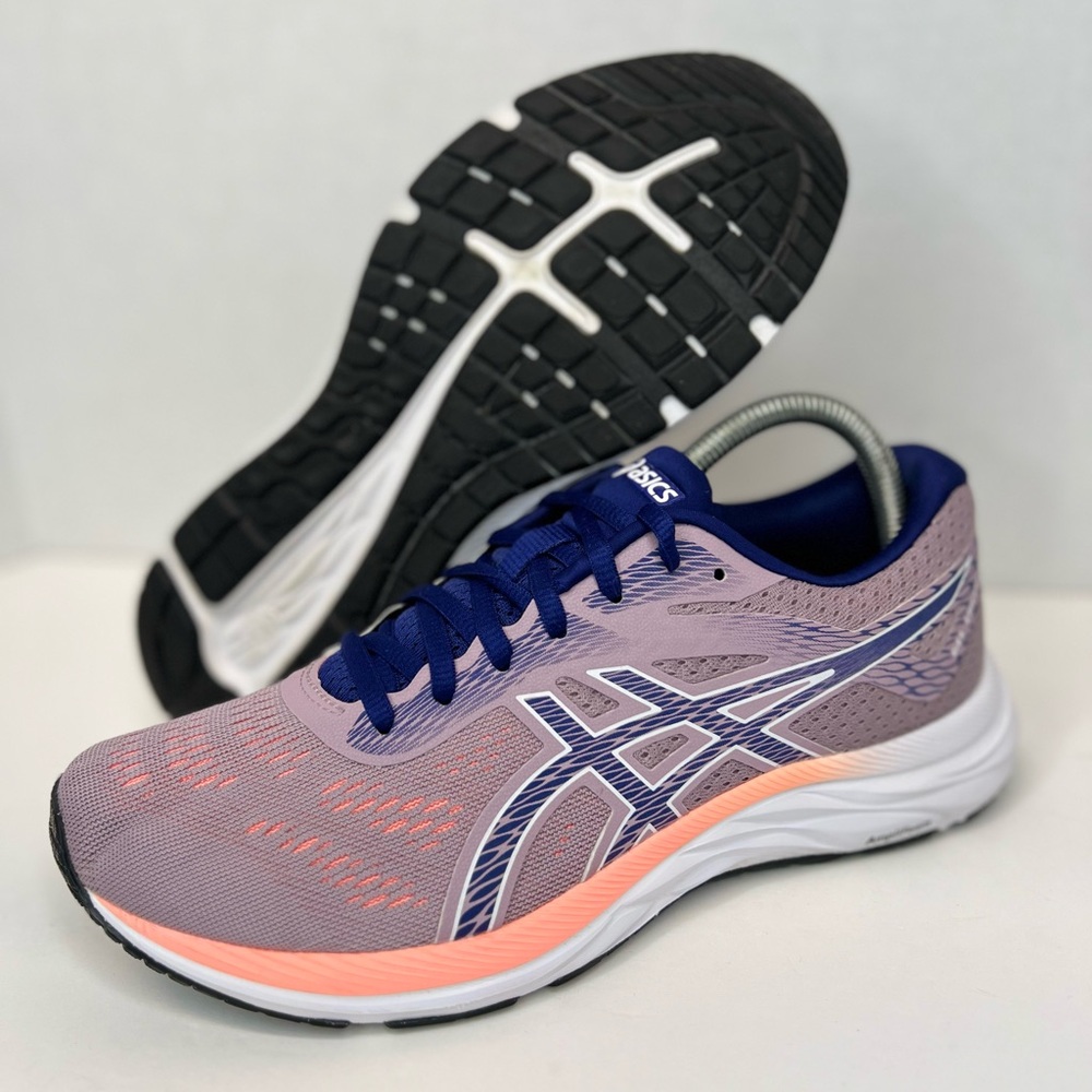 Asics Gel-Excite 6 Running‎ Shoes Womens Size 8.5M Dusty Purp/Navy XLNT Cond.